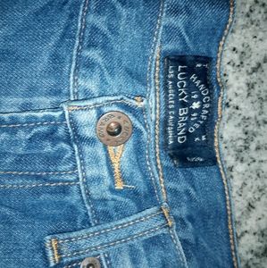 Lucky brand(hand crafted) shorts size 29(8) blue jeans